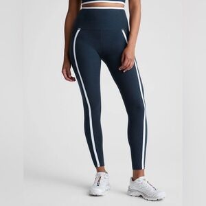 Beyond Yoga Navy and White Leggings